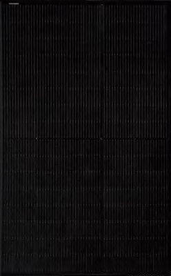405-425w 2x40 Células todo negro Bifacial módulo solar 182mm 16BB Medio módulo solar de célula