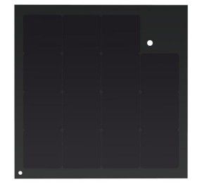 IBC CELLS 45W 75W Reemplazo de azulejos solares texturizados con corteza para azulejos de techo tradicionales