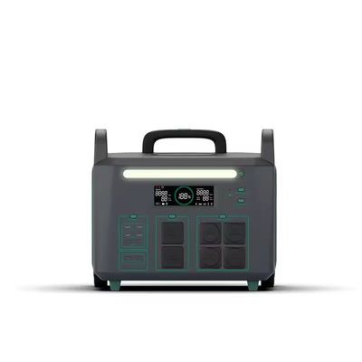 ATZ 3600W Estación de energía portátil EU Salidas múltiples de CA y CC 230VAC Diseño de manija de doble rueda