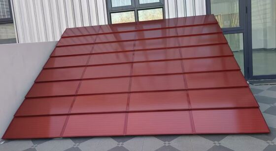 Techo integrado con paneles fotovoltaicos BIPV de 60 W monocristalinos PERC - IP67 para generación de energía de alta eficiencia