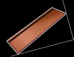 Tejas solares monocristalinas rojas/verdes de gran tamaño - 86W de alta potencia fotovoltaica en color, 154W/m2, estético y eficiente